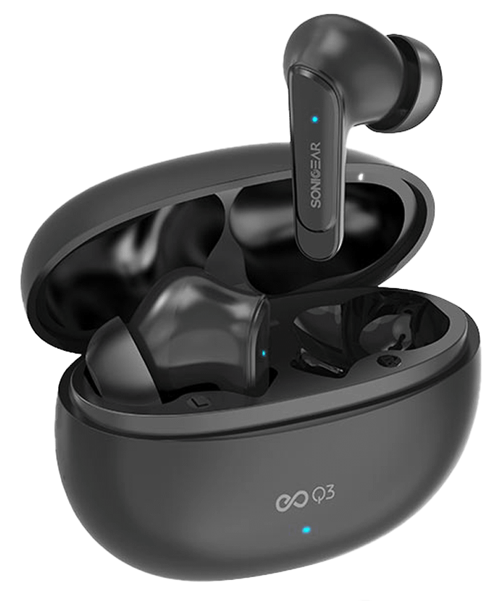 SONICGEAR EarPump TWS Q3 ANC Black