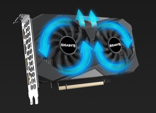 GIGABYTE RTX 3050 WINDFORCE OC V2 6GB grafička kartica