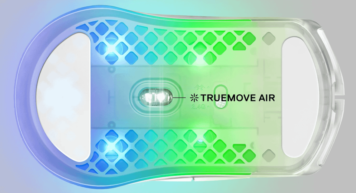 SteelSeries AEROX 3 Wireless Ghost