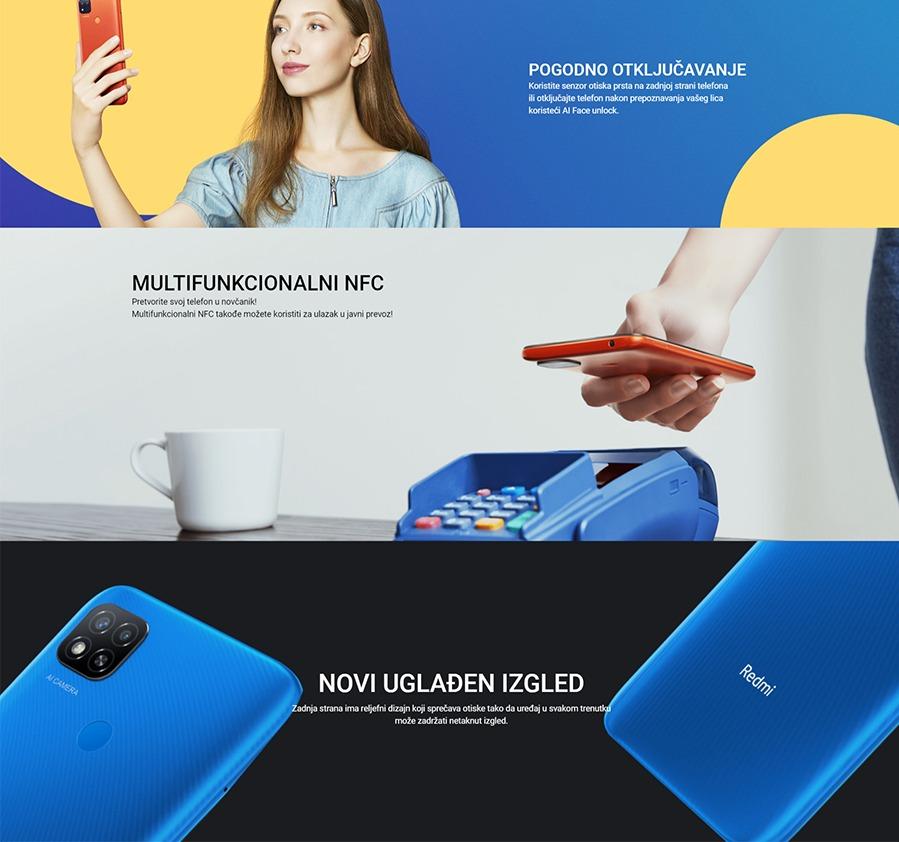 Xiaomi Redmi 9C NFC 3GB 64GB Midnight GREY