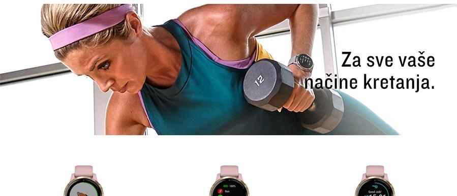 Garmin Vivoactive 4S Dust Rose / Light Gold