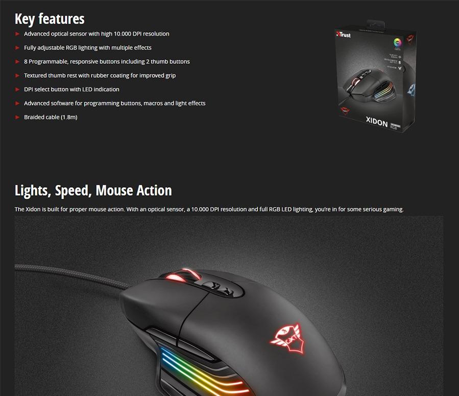 Trust GXT 940 Xidon RGB