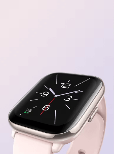 Amazfit Active (Lavender Purple) smartwatch