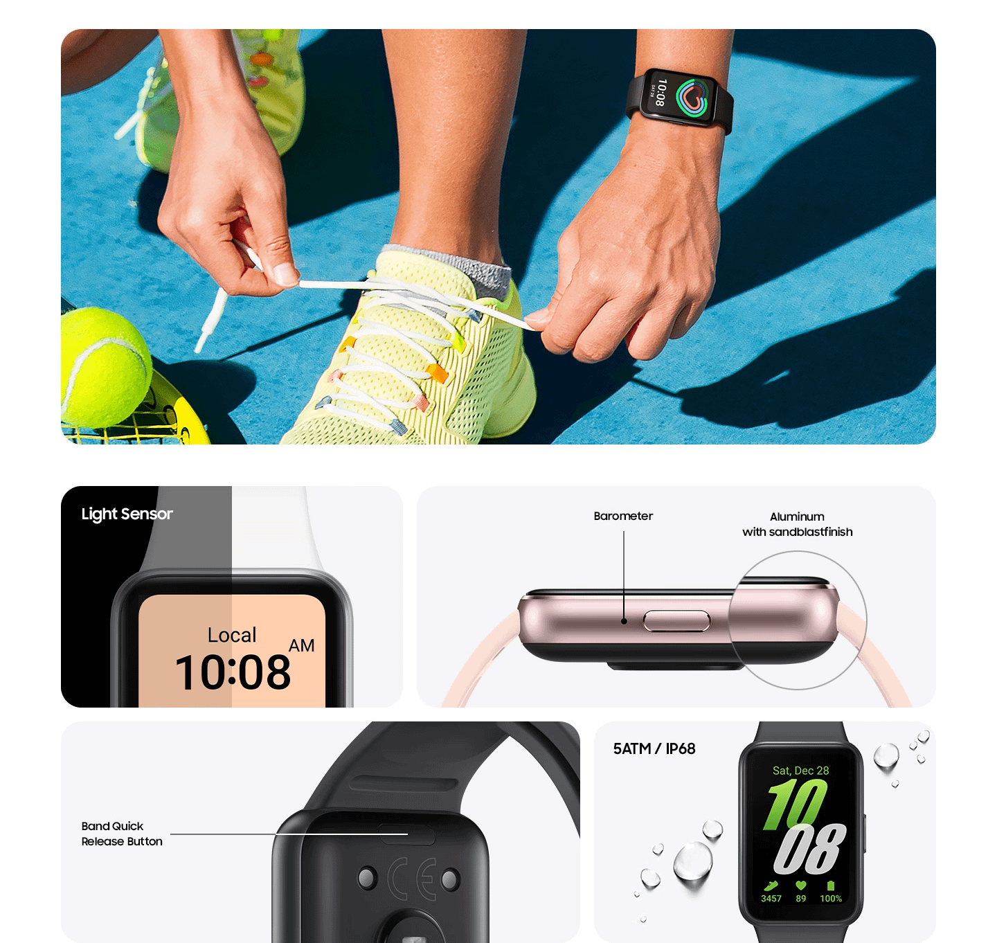 Samsung Galaxy Fit3 (Silver)