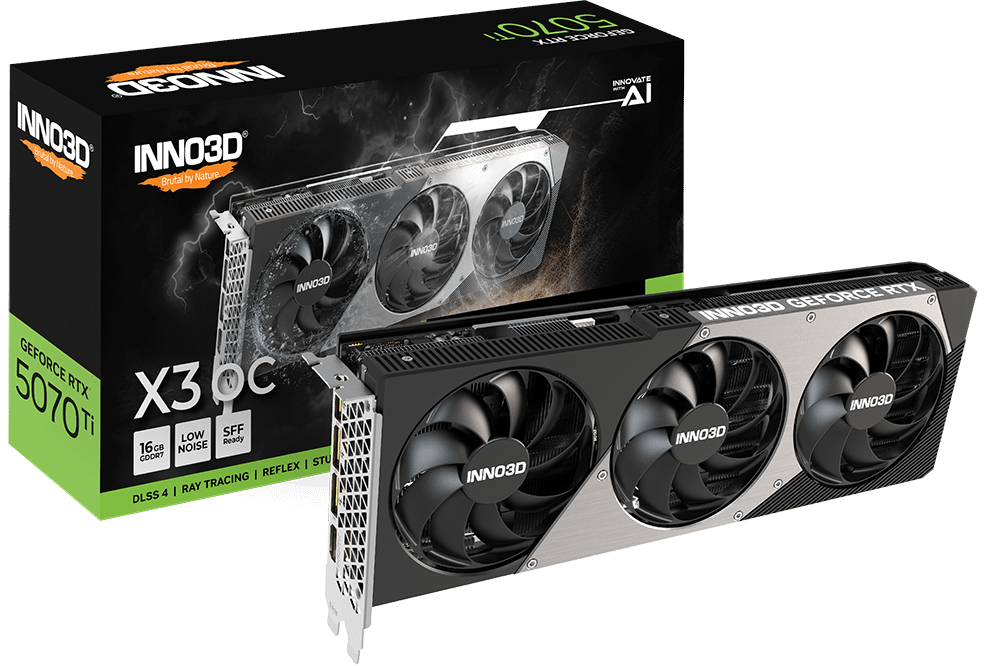 Inno3D GeForce RTX 5070 Ti X3 OC grafička kartica