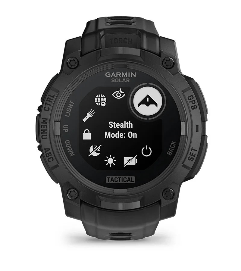 Garmin Instinct 3 Black – 45 mm, Solar, Tactical Edition