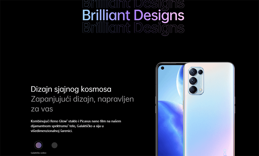 OPPO Reno 5 5G 8GB 128GB (Astral Blue)