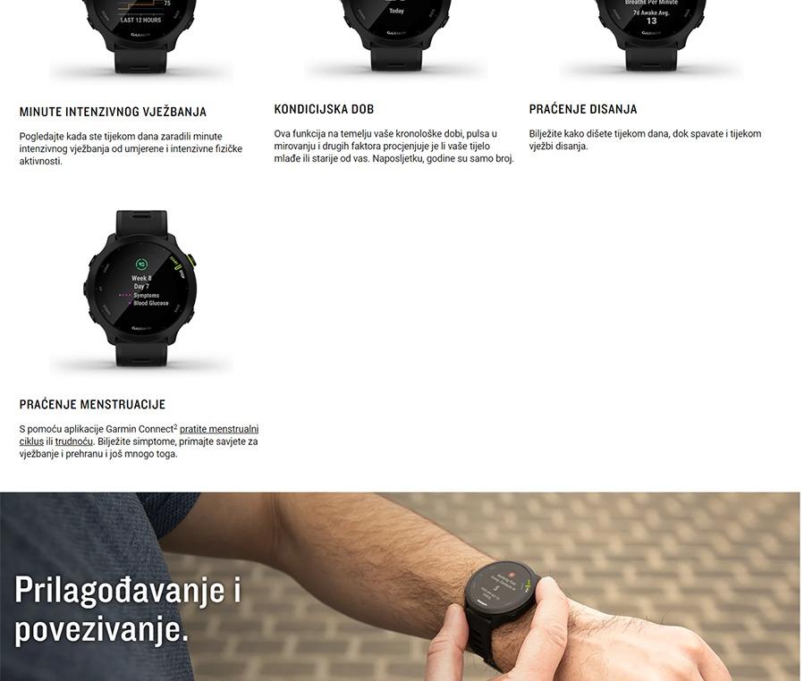 Garmin Forerunner 55 black