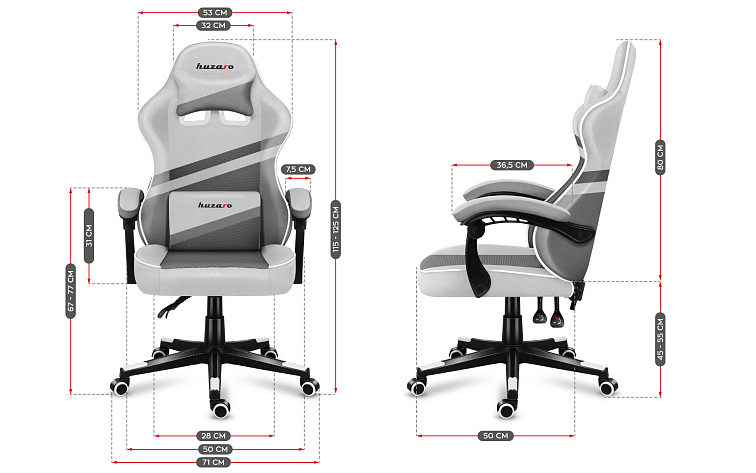 Huzaro Force 4.4 (Mesh Grey)