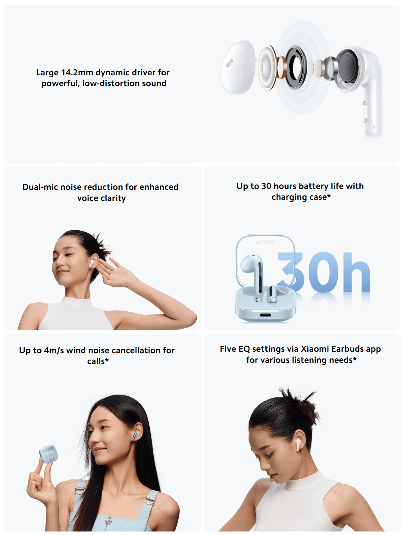 Xiaomi Redmi Buds 6 Active (Blue)