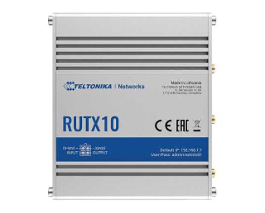 Teltonika RUTX10 Industrial VPN WiFi Router