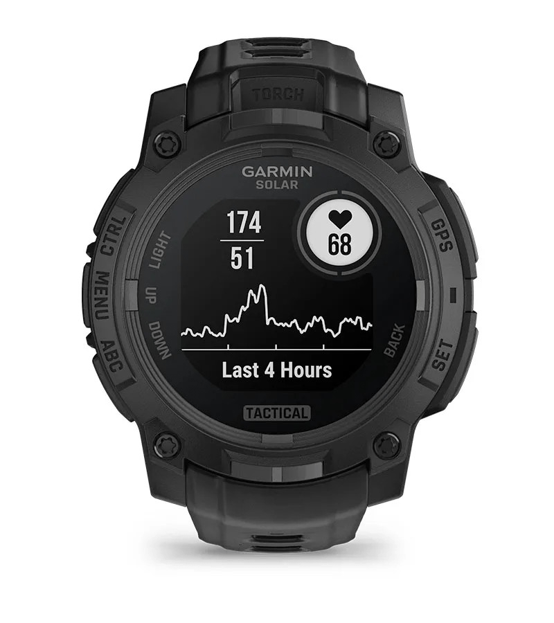 Garmin Instinct 3 Black – 45 mm, Solar, Tactical Edition