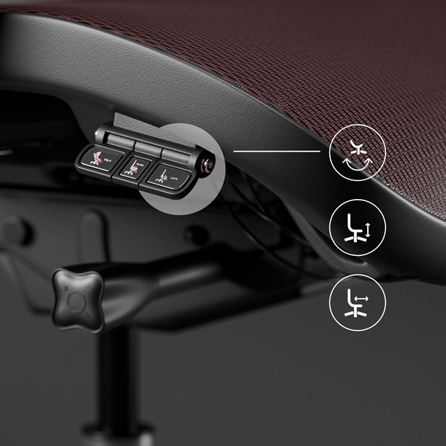 DIABLO V-COMMANDER (Black and Burgundy)