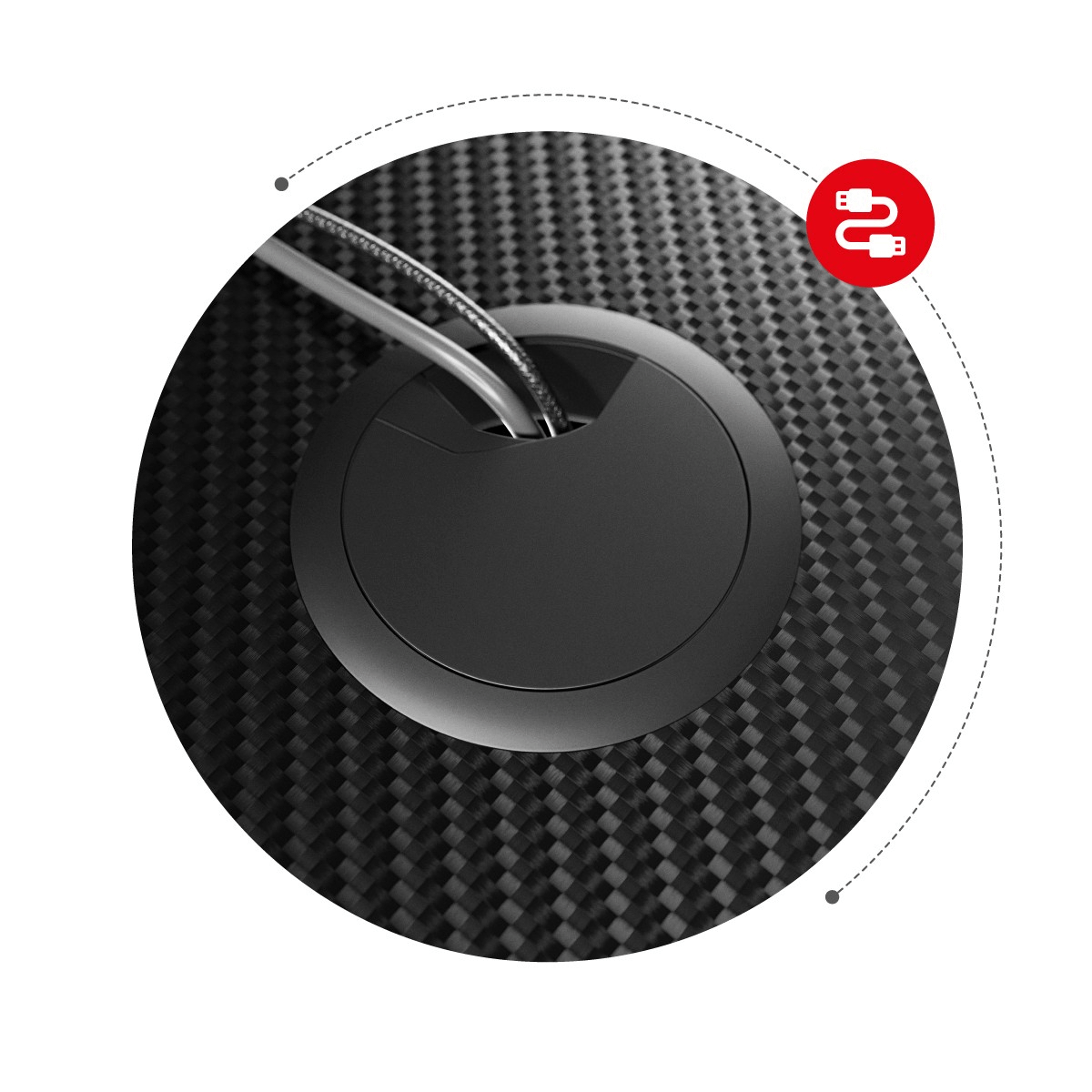 HUZARO HERO 1.6 BLACK gaming sto