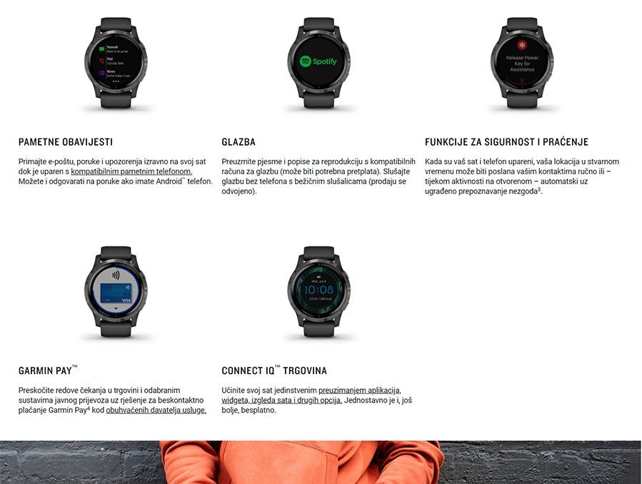 Garmin Vivoactive 4 Shadow Gray Silver