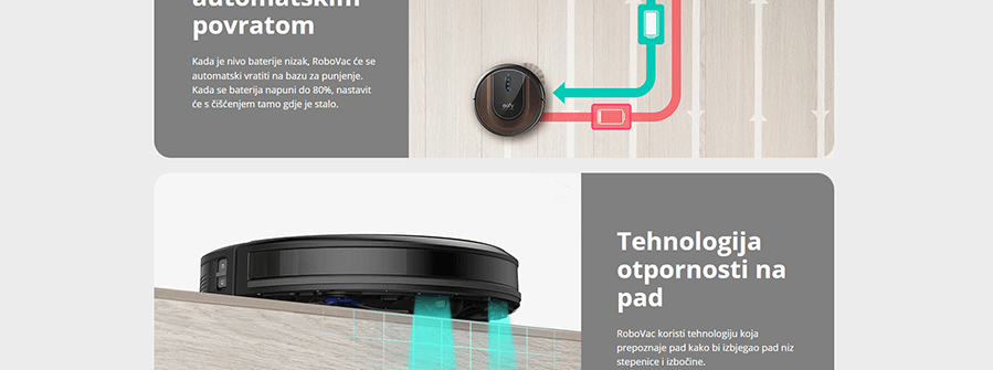 Eufy RoboVac G30 Hybrid (Crna)