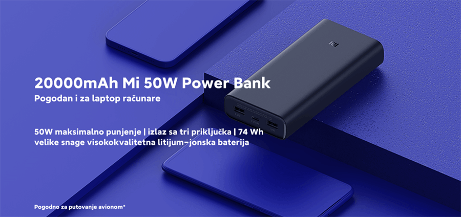 Xiaomi 20000mAh Power Bank 50W
