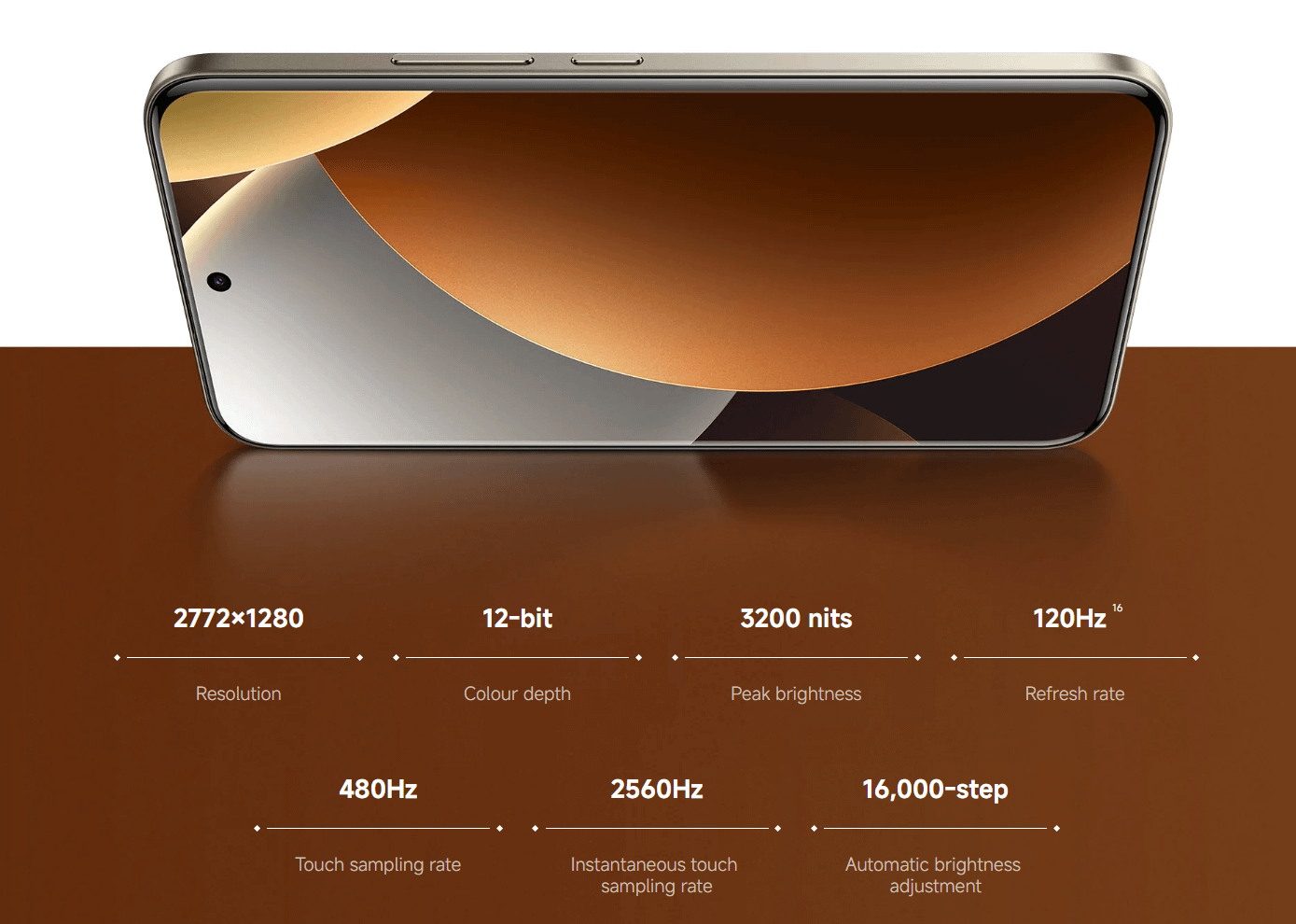 Xiaomi Redmi Note 15 Pro+ 5G 12GB 512GB Mocha Brown smartphone