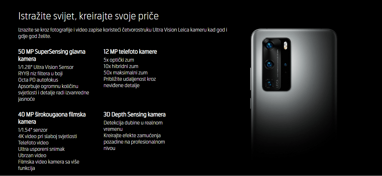 HUAWEI P40 Pro 5G 8GB 256GB Black