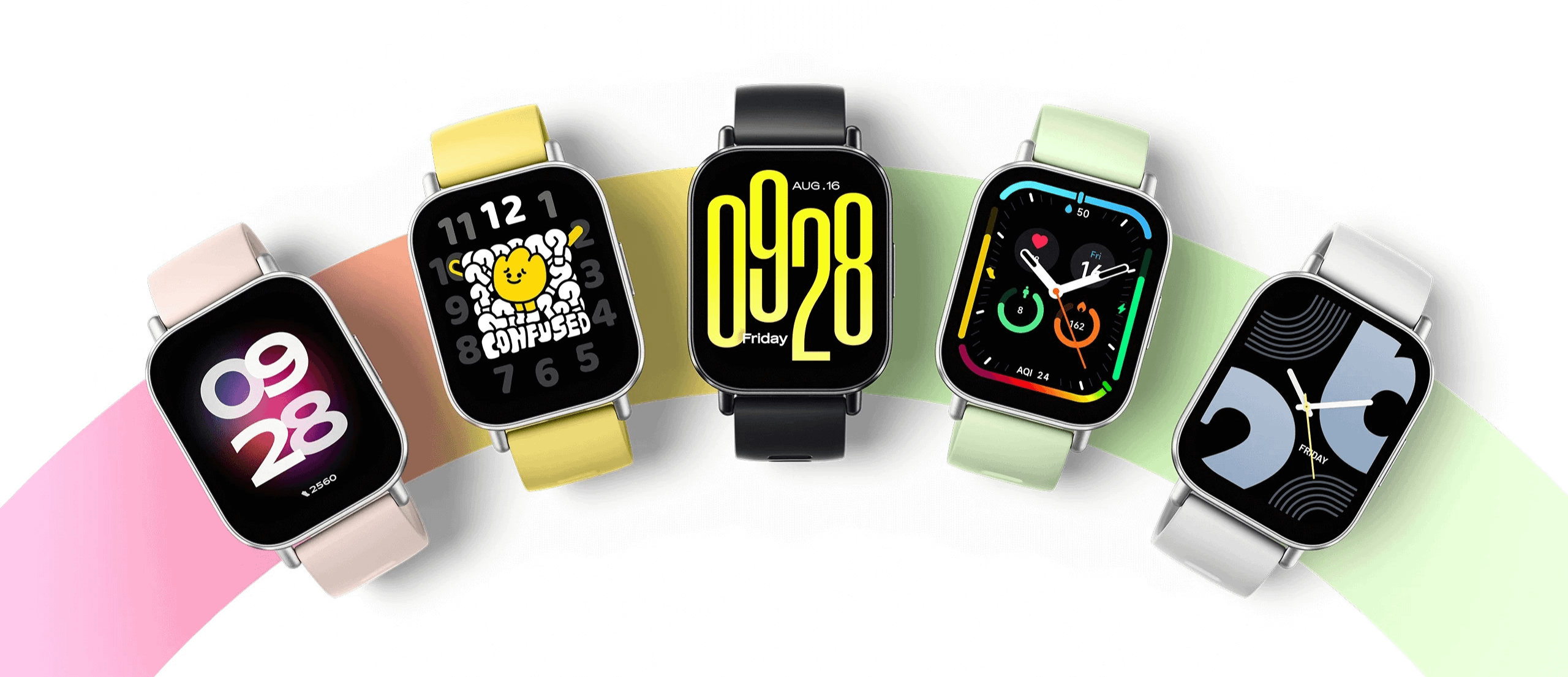 Xiaomi Redmi Watch 5 Active Matte Silver smartwatch