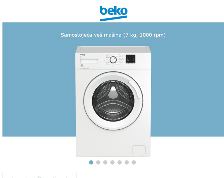 BEKO WUE7511XWW