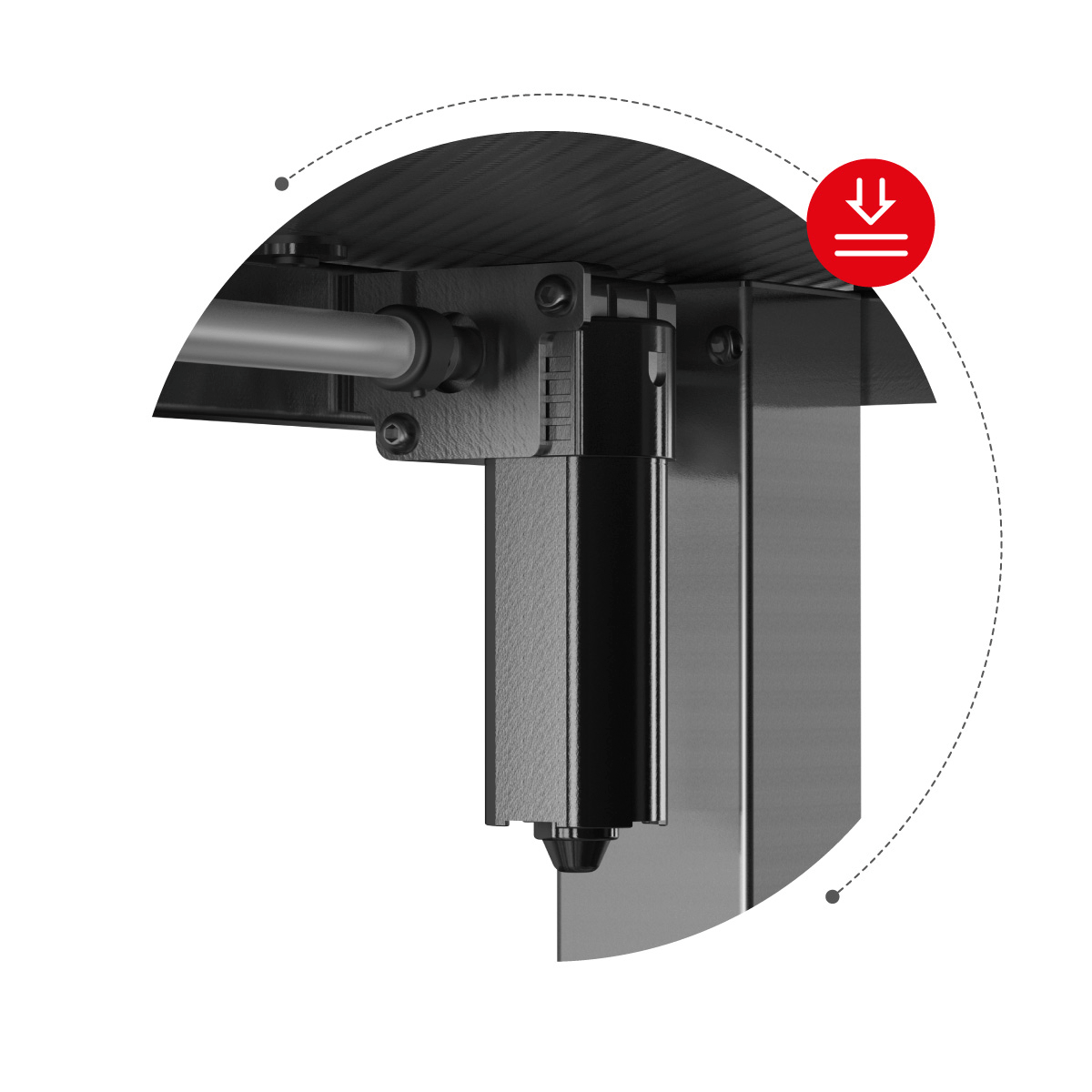 Huzaro Hero 8.2 Black gaming sto