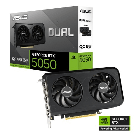 ASUS Dual RTX 5050 OC 8GB grafička kartica