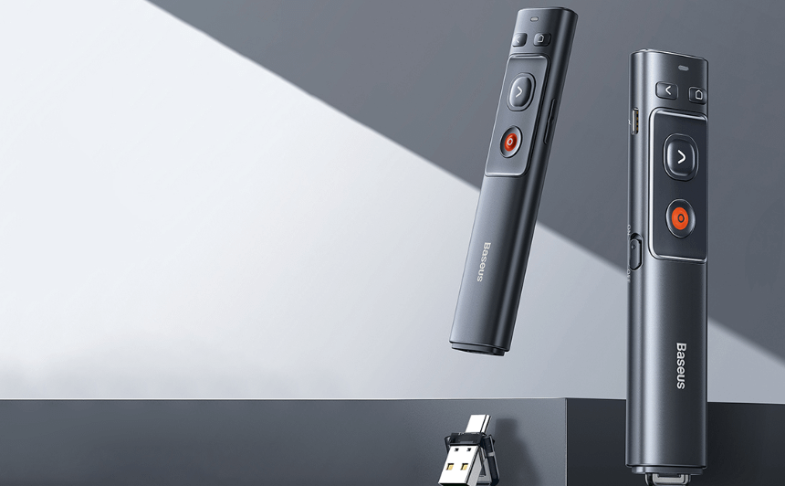 Baseus Orange Dot Wireless Presenter