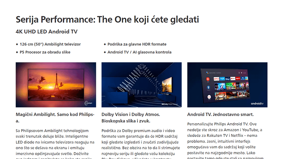 Philips 50PUS8505/12