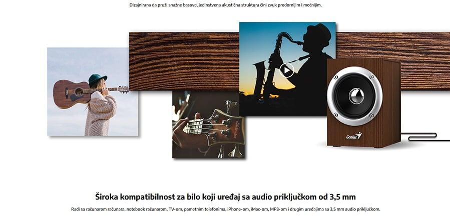 Genius SP-HF280 wood