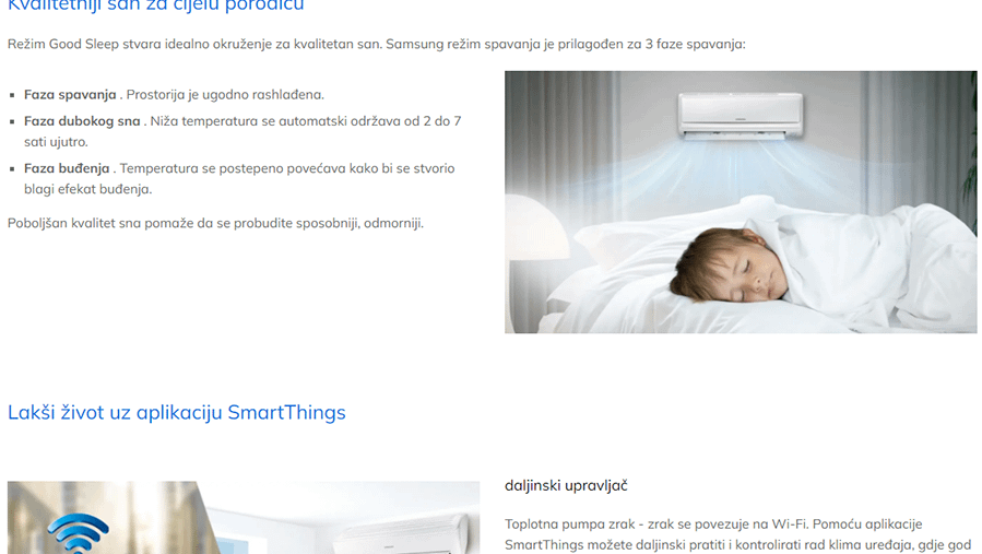Samsung NORDIC Essential AR12TXFZBWKNEE klima