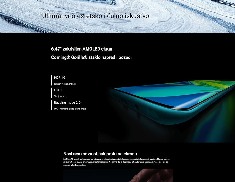 Xiaomi MI NOTE 10 6GB 128GB AURORA GREEN