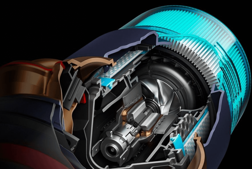 Dyson Gen5detect Absolute (Prussian Blue / Bright Copper)