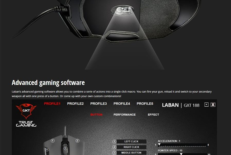 Trust GXT 188 Laban RGB