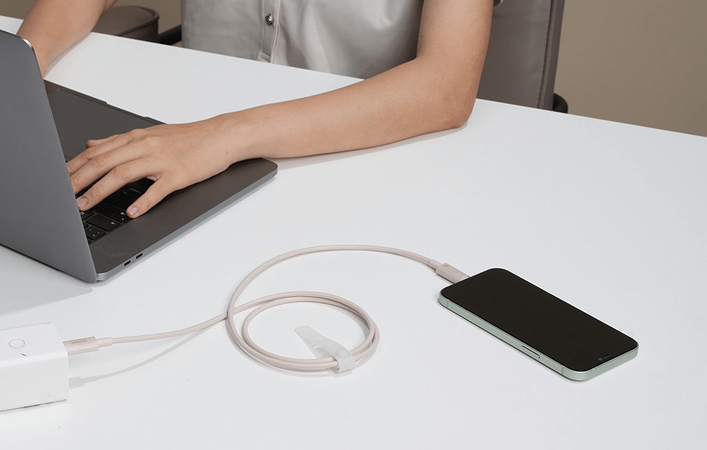 Baseus Habitat USB-C 100W 1m Pink