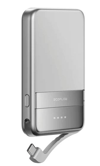 EcoFlow RAPID Magnetic Power Bank 10000mAh Silver