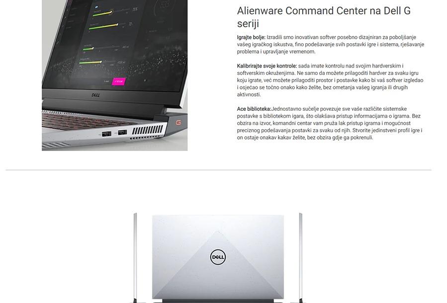 Dell G15 5515 NOT18013