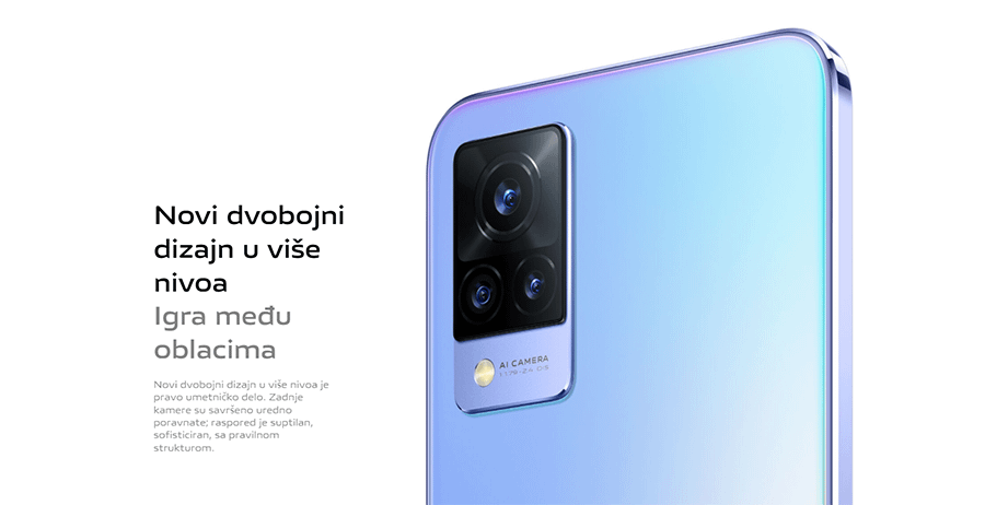 Vivo V21 8GB 128GB (Sunset Dazzle)