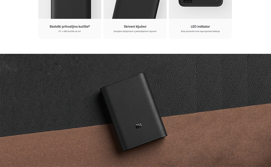 Xiaomi Mi Power Bank 3 Ultra 10000mAh