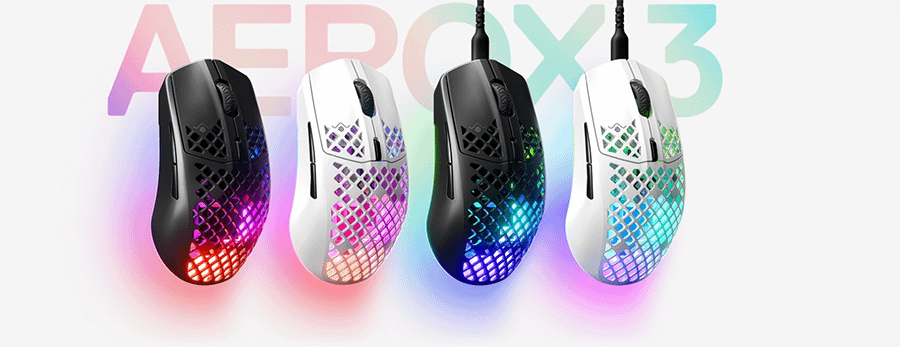 SteelSeries Aerox 3 Wireless White (2022)