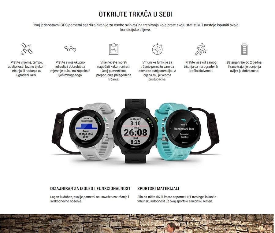 Garmin Forerunner 55 black