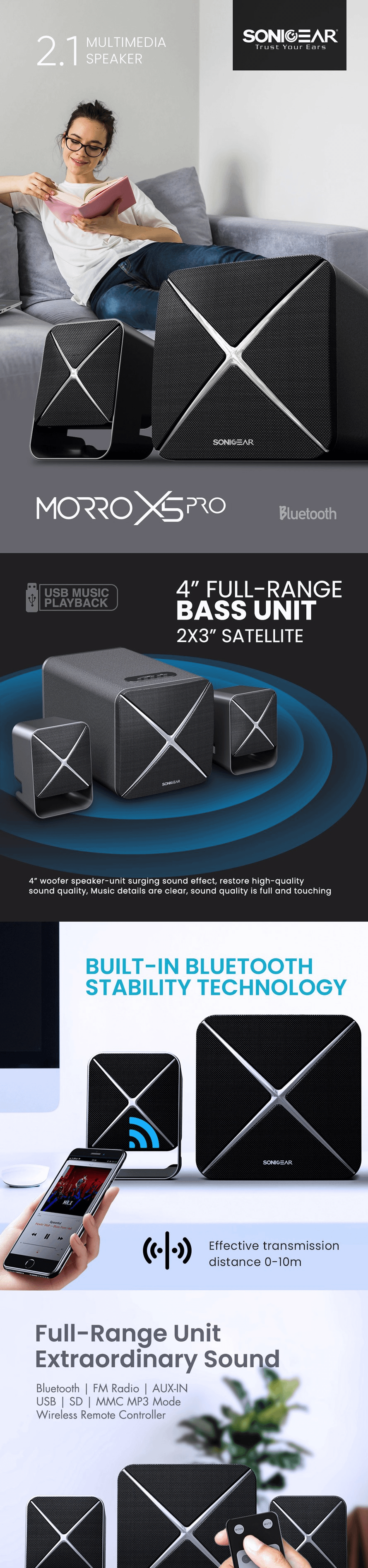 SONICGEAR MORRO X5 PRO