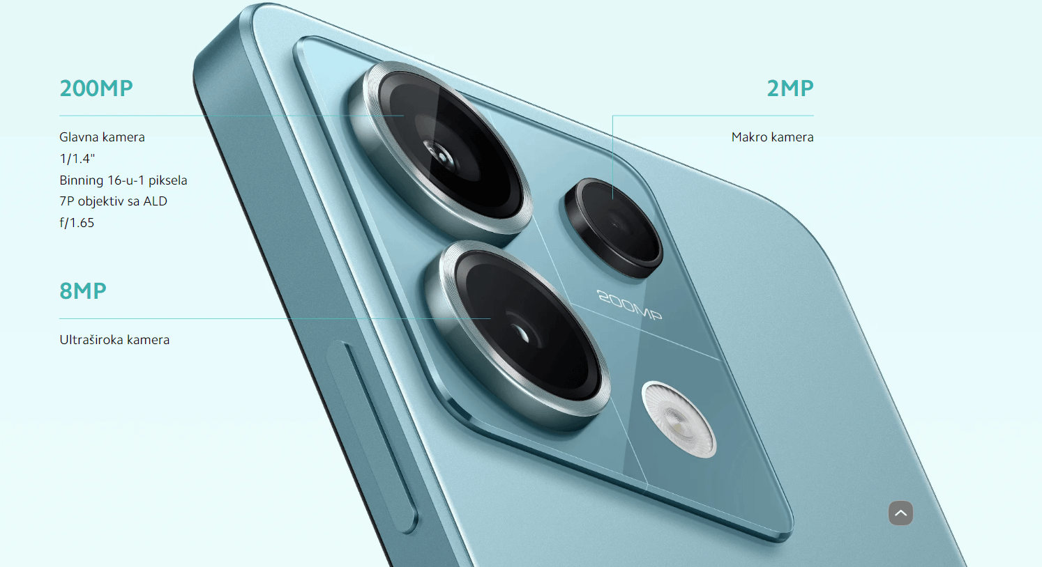 Xiaomi REDMI NOTE 13 PRO 5G 8GB 256GB (Ocean Teal)