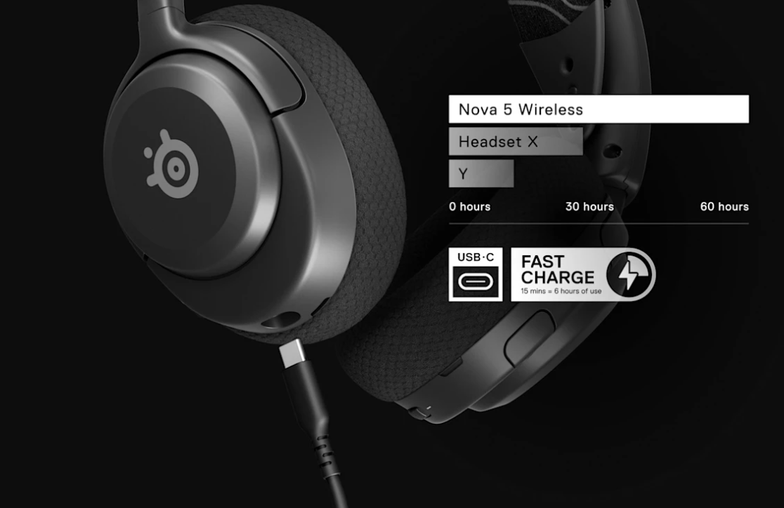 SteelSeries Arctis Nova 5 Black