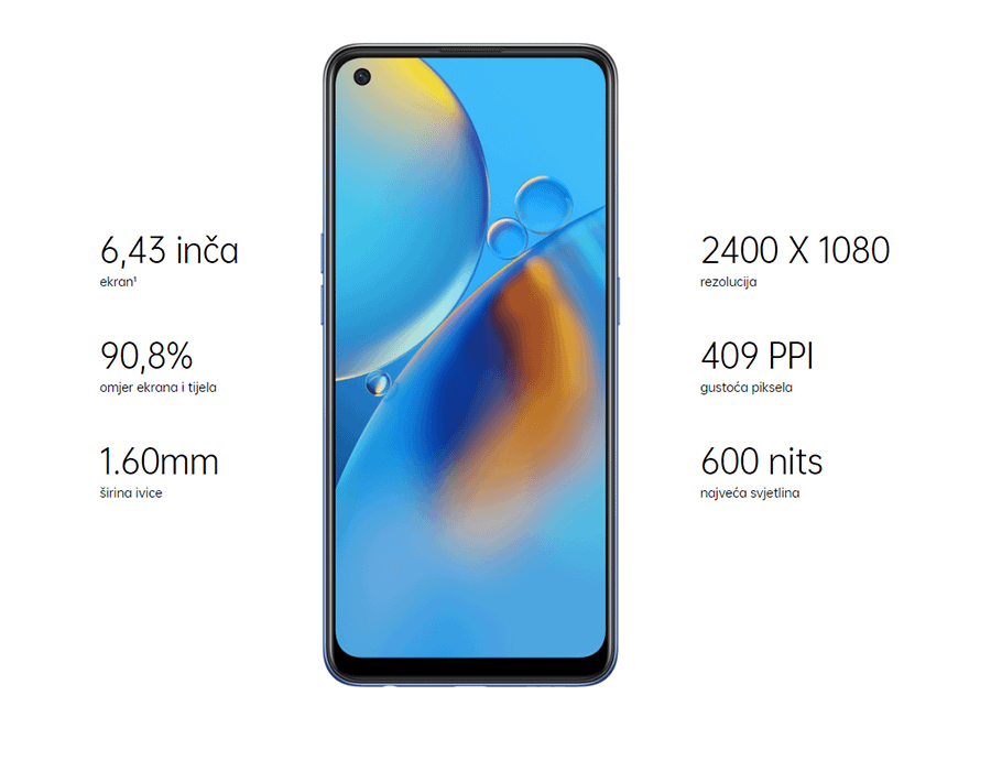 OPPO A74 4GB 128GB Prism Black