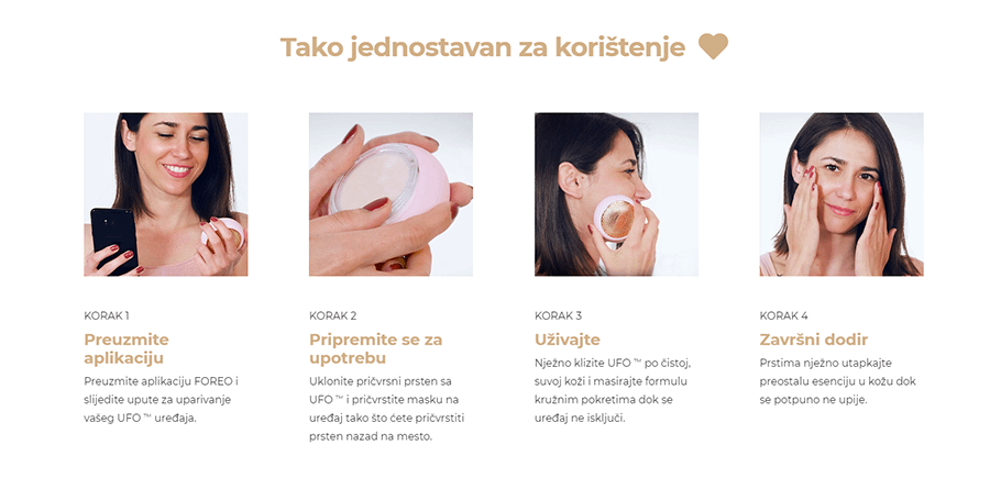 Foreo UFO 2 (Pearl Pink)