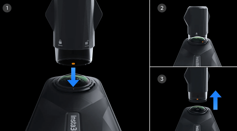 Insta360 X5 Replacement Lens Kit (2x)