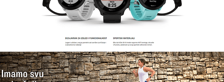 Garmin Forerunner 55 (Plavi)