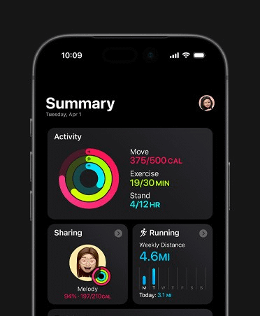 Apple Watch S11 GPS 42mm Black (Black Sport Band) - S / M