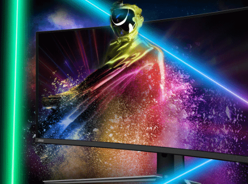 MSI MAG 341CQP QD-OLED monitor